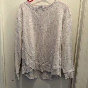 Ocean Drive Light Gray Crew Neck Sweater